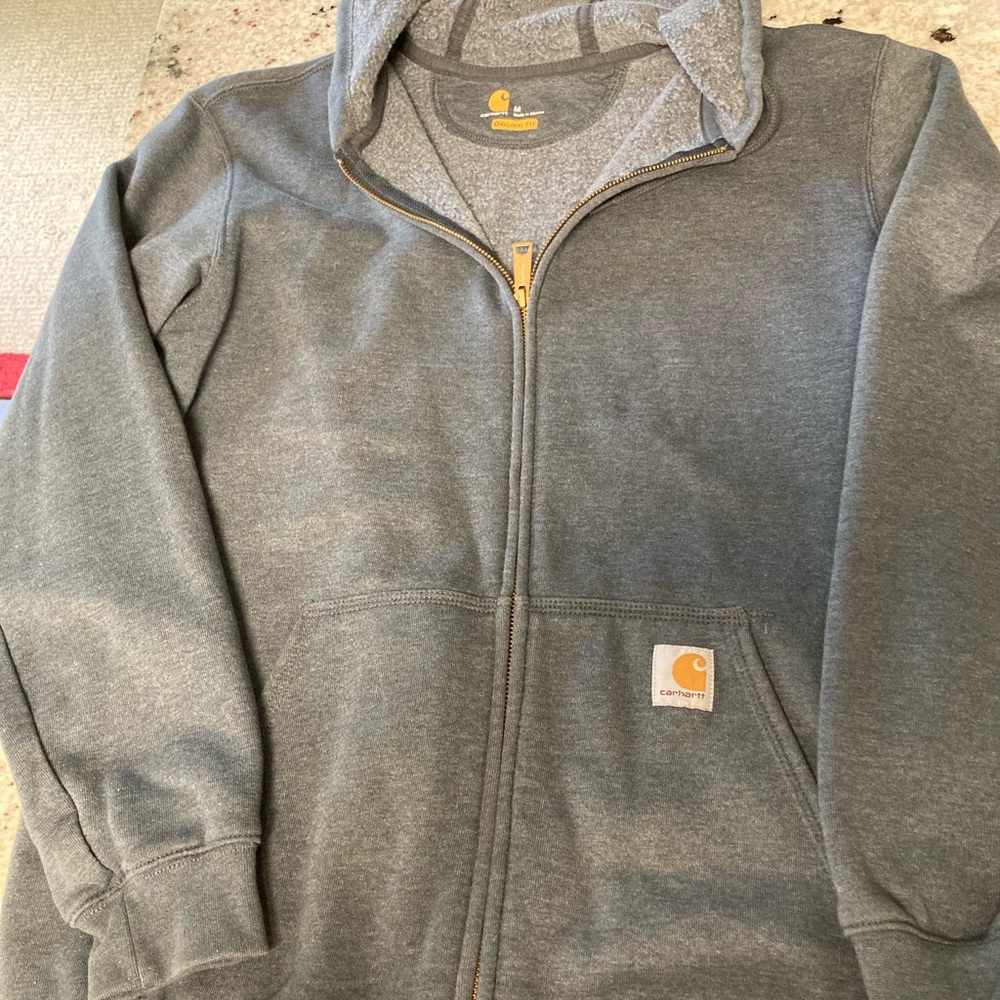 Carhartt zip up hoodie